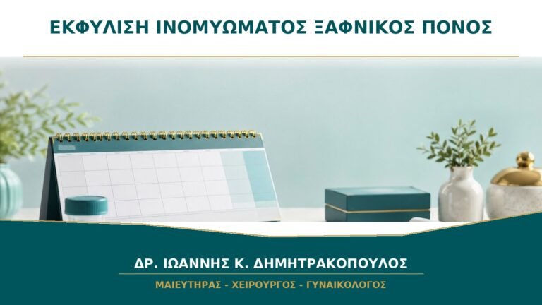Εκφύλιση Ινομυώματος και Ξαφνικός Πόνος: Πώς Αξιολογείται;