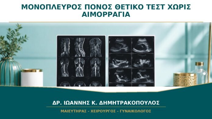 Μονόπλευρος Πόνος με Θετικό Τεστ αλλά χωρίς Αιμορραγία: Μπορεί να Είναι Εξωμήτριο;