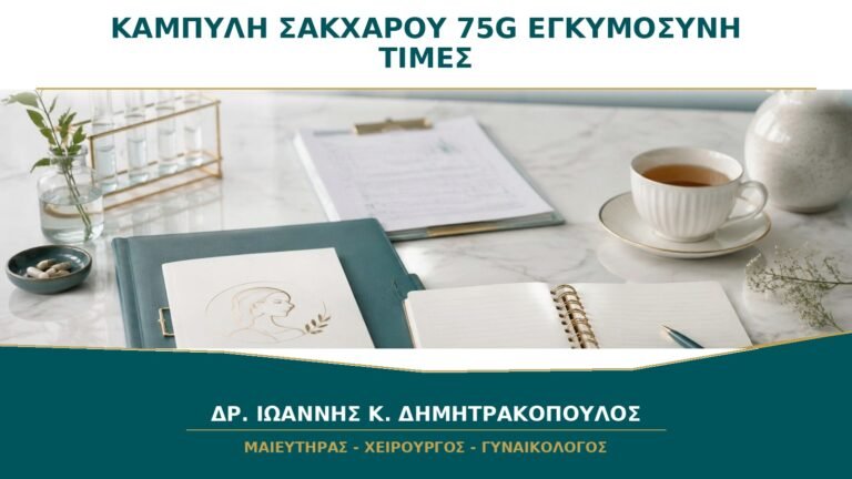 Καμπύλη Σακχάρου 75 g στις 24–28 Εβδομάδες: Πώς Διαβάζονται οι Τρεις Τιμές;