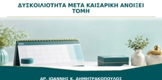 Δυσκοιλιότητα μετά από Καισαρική: Μπορούν οι Κενώσεις να Ανοίξουν την Τομή;