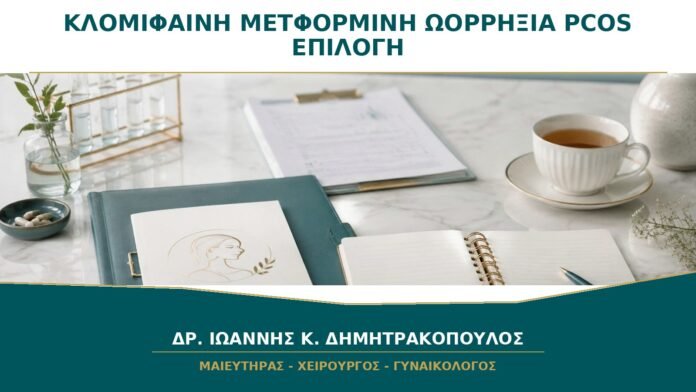 Κλομιφαίνη ή Μετφορμίνη για Ωορρηξία στο PCOS: Πώς Επιλέγεται η Αγωγή;