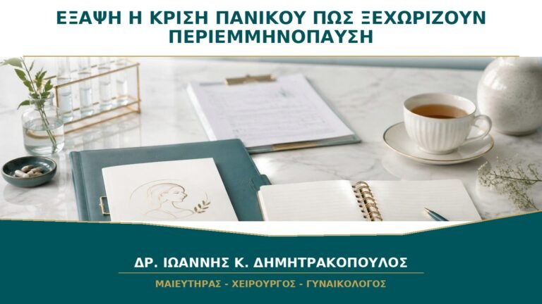 Έξαψη ή Κρίση Πανικού: Πώς Ξεχωρίζουν στην Περιεμμηνόπαυση;