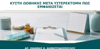 Κύστη Ωοθήκης μετά από Υστερεκτομή: Πώς Είναι Δυνατόν να Εμφανιστεί;
