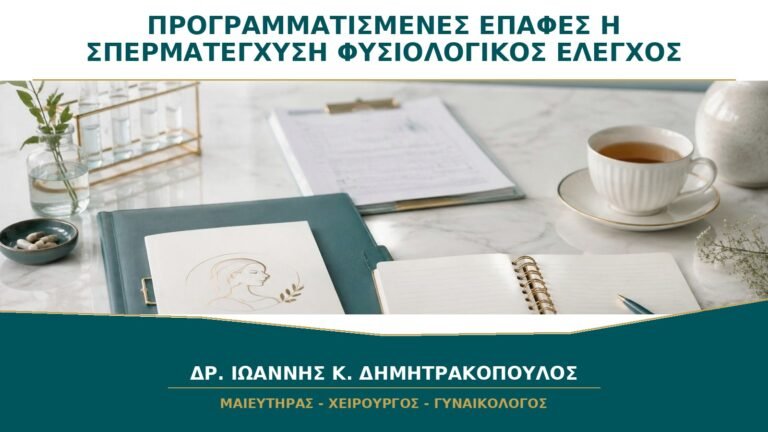 Προγραμματισμένες Επαφές ή Σπερματέγχυση σε Νεότερη Γυναίκα με Φυσιολογικό Έλεγχο;