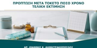 Πρόπτωση μετά τον Τοκετό: Πόσο Χρόνο Περιμένουμε πριν την Τελική Εκτίμηση;