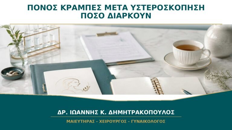 Πόνος και Κράμπες μετά από Υστεροσκόπηση: Πόσο Διαρκούν Φυσιολογικά;