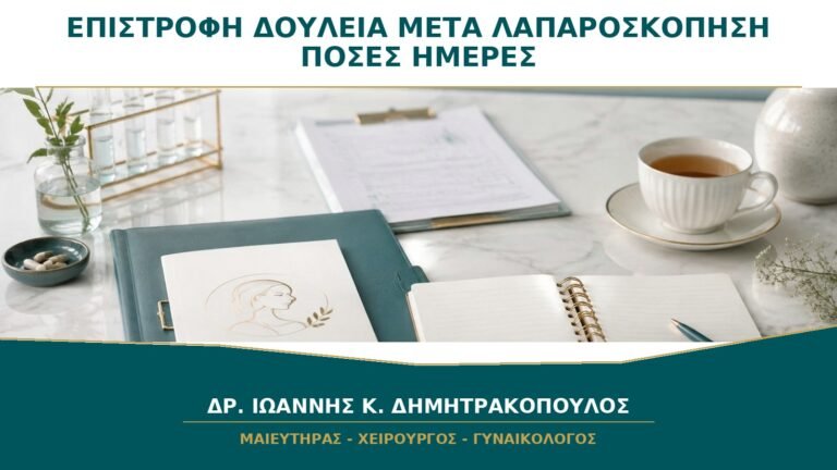 Επιστροφή στη Δουλειά μετά από Λαπαροσκόπηση: Πόσες Ημέρες Άδεια Χρειάζονται;