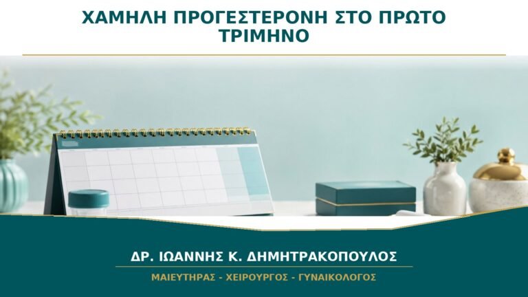 Χαμηλή προγεστερόνη στο πρώτο τρίμηνο: τι δείχνει μία μέτρηση;