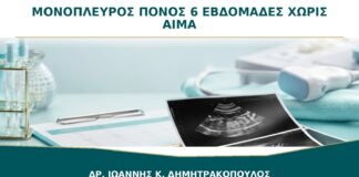 Μονόπλευρος πόνος στην 6η εβδομάδα χωρίς αιμορραγία: αποκλείεται εξωμήτρια;