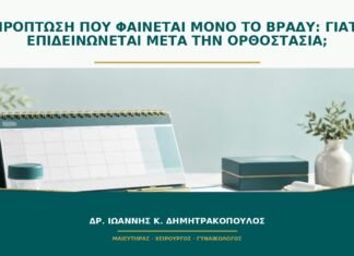 Πρόπτωση που φαίνεται μόνο το βράδυ: γιατί επιδεινώνεται μετά την ορθοστασία; Πρόπτωση που φαίνεται μόνο το βράδυ: γιατί επιδεινώνεται μετά την ορθοστασία;