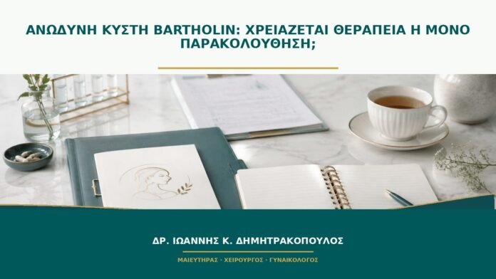 gynaikologikes-ypiresies-b48-21 Ανώδυνη κύστη Bartholin: χρειάζεται θεραπεία ή μόνο παρακολούθηση;