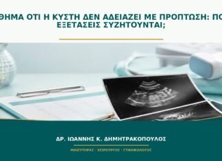 Αίσθημα ότι η κύστη δεν αδειάζει με πρόπτωση: ποιες εξετάσεις συζητούνται;