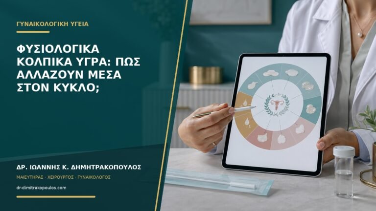 Φυσιολογικά κολπικά υγρά: πώς αλλάζουν μέσα στον κύκλο;