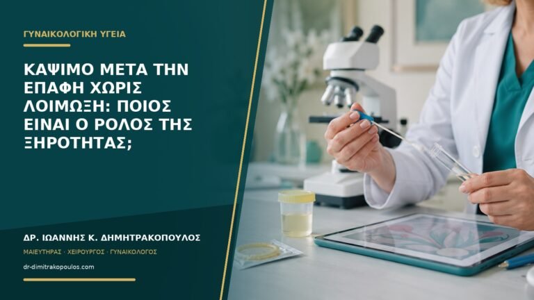 Κάψιμο μετά την επαφή χωρίς λοίμωξη: ποιος είναι ο ρόλος της ξηρότητας;