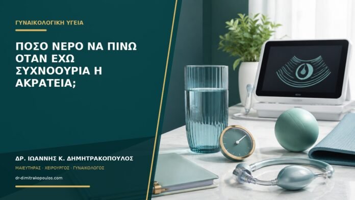 gynaikologikes-ypiresies-b54-19 Πόσο νερό να πίνω όταν έχω συχνοουρία ή ακράτεια;