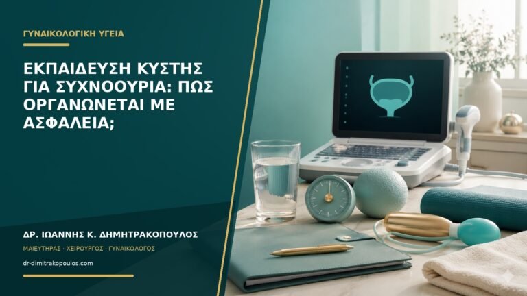 Εκπαίδευση κύστης για συχνοουρία: πώς οργανώνεται με ασφάλεια;