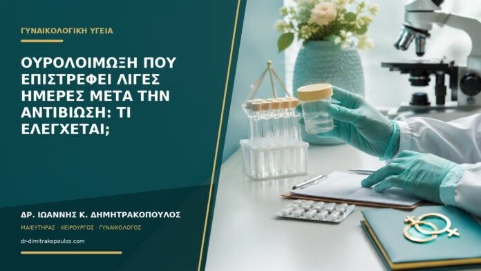 gynaikologikes-ypiresies-b54-33 Ουρολοίμωξη που επιστρέφει λίγες ημέρες μετά την αντιβίωση: τι ελέγχεται;