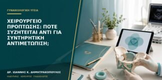 Χειρουργείο πρόπτωσης: πότε συζητείται αντί για συντηρητική αντιμετώπιση;