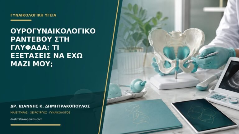 Ουρογυναικολογικό ραντεβού στη Γλυφάδα: τι εξετάσεις να έχω μαζί μου;