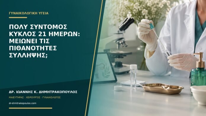 Πολύ σύντομος κύκλος 21 ημερών: μειώνει τις πιθανότητες σύλληψης;