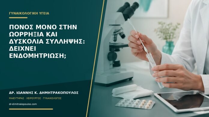 gynaikologikes-ypiresies-b55-35 Πόνος μόνο στην ωορρηξία και δυσκολία σύλληψης: δείχνει ενδομητρίωση;