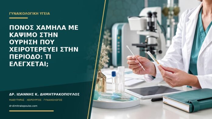 gynaikologikes-ypiresies-b56-19 Πόνος χαμηλά με κάψιμο στην ούρηση που χειροτερεύει στην περίοδο: τι ελέγχεται;