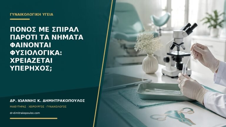 Πόνος με σπιράλ παρότι τα νήματα φαίνονται φυσιολογικά: χρειάζεται υπέρηχος;