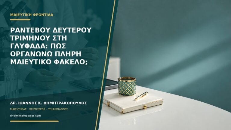 Ραντεβού δεύτερου τριμήνου στη Γλυφάδα: πώς οργανώνω πλήρη μαιευτικό φάκελο;