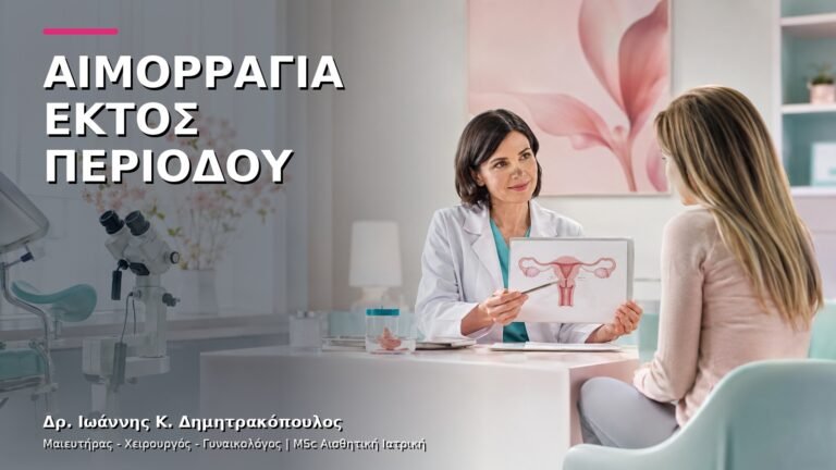 Αιμορραγία ανάμεσα στις Περιόδους: Τι Ελέγχουμε;