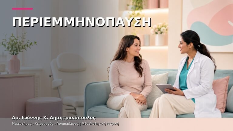Περιεμμηνόπαυση: Έλεγχος Συμπτωμάτων και Εξατομικευμένη Φροντίδα