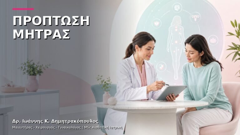 Πρόπτωση Μήτρας: Διάγνωση και Συντηρητικές Επιλογές