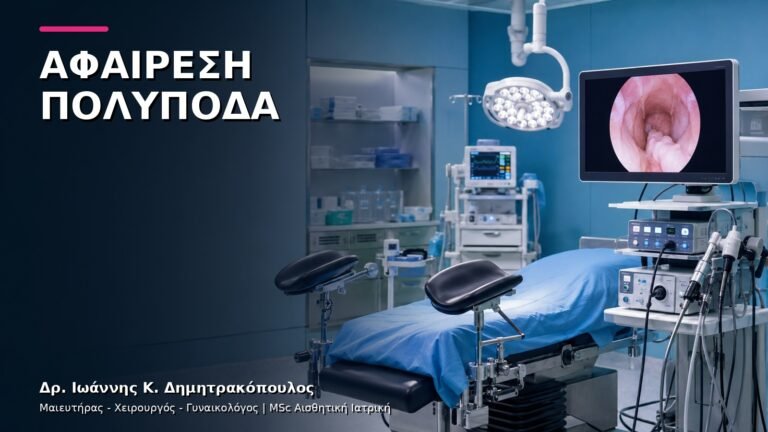 Υστεροσκοπική Αφαίρεση Πολύποδα: Πώς Οργανώνεται η Πράξη;