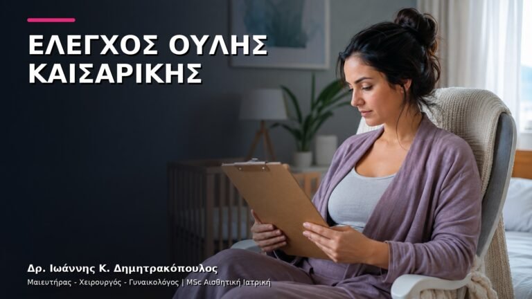 Έλεγχος Ουλής Καισαρικής: Πότε Χρειάζεται Αξιολόγηση;