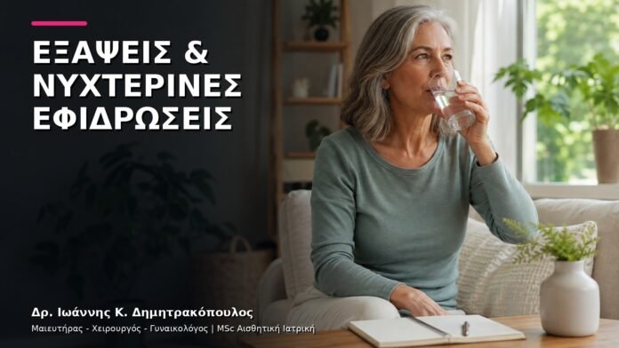 Νυχτερινές Εφιδρώσεις και Εξάψεις: Πότε Χρειάζεται Γυναικολογική Συμβουλή;