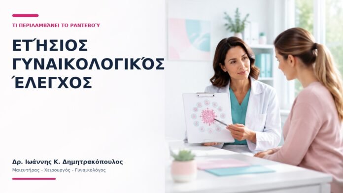 Ετήσιος Γυναικολογικός Έλεγχος: Τι Περιλαμβάνει το Ραντεβού; Ετήσιος Γυναικολογικός Έλεγχος: Τι Περιλαμβάνει το Ραντεβού; - Δρ. Ιωάννης Κ. Δημητρακόπουλος