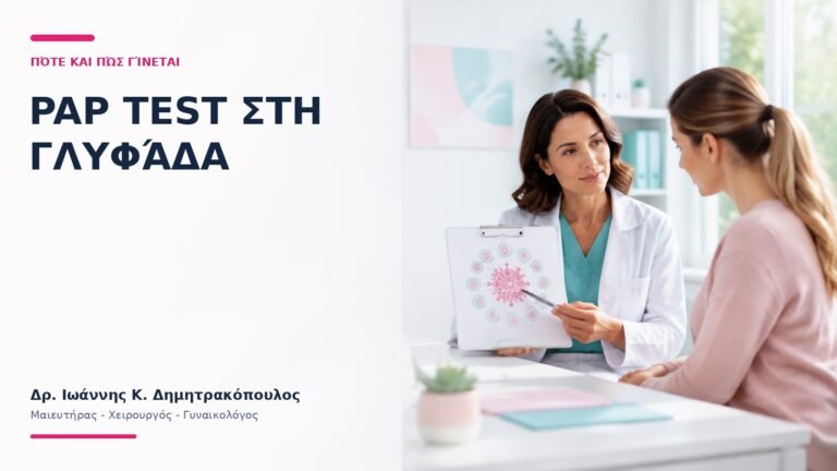 Pap Test στη Γλυφάδα: Πότε και Πώς Γίνεται; - Δρ. Ιωάννης Κ. Δημητρακόπουλος