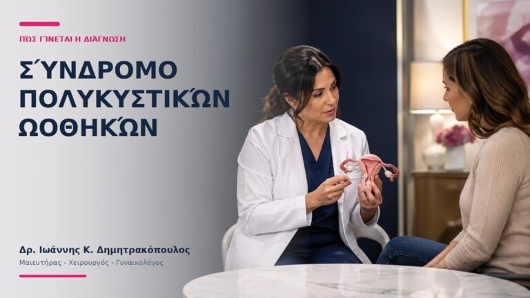 Σύνδρομο Πολυκυστικών Ωοθηκών: Πώς Γίνεται η Διάγνωση; - Δρ. Ιωάννης Κ. Δημητρακόπουλος