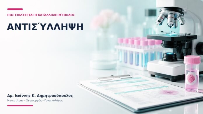 Αντισύλληψη: Πώς Επιλέγεται η Κατάλληλη Μέθοδος; Αντισύλληψη: Πώς Επιλέγεται η Κατάλληλη Μέθοδος; - Δρ. Ιωάννης Κ. Δημητρακόπουλος