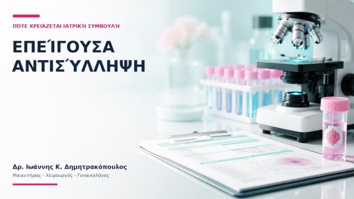 Επείγουσα Αντισύλληψη: Πότε Χρειάζεται Ιατρική Συμβουλή; Επείγουσα Αντισύλληψη: Πότε Χρειάζεται Ιατρική Συμβουλή; - Δρ. Ιωάννης Κ. Δημητρακόπουλος