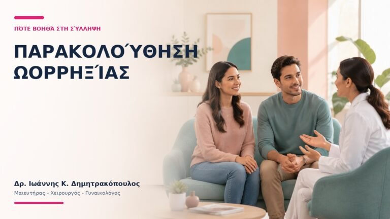 Παρακολούθηση Ωορρηξίας: Πότε Βοηθά στη Σύλληψη; - Δρ. Ιωάννης Κ. Δημητρακόπουλος