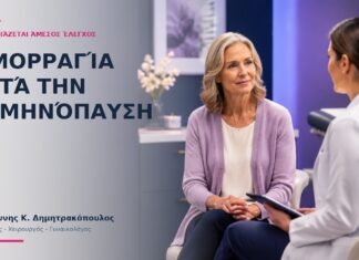 Αιμορραγία μετά την Εμμηνόπαυση: Γιατί Χρειάζεται Άμεσος Έλεγχος; - Δρ. Ιωάννης Κ. Δημητρακόπουλος