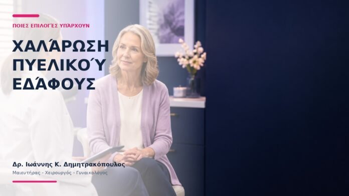 Χαλάρωση Πυελικού Εδάφους: Ποιες Επιλογές Υπάρχουν; Χαλάρωση Πυελικού Εδάφους: Ποιες Επιλογές Υπάρχουν; - Δρ. Ιωάννης Κ. Δημητρακόπουλος