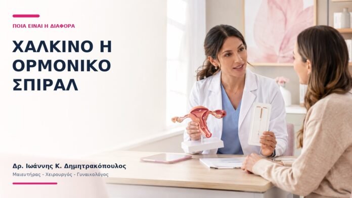 Χάλκινο ή Ορμονικό Σπιράλ: Ποια Είναι η Διαφορά; - Δρ. Ιωάννης Κ. Δημητρακόπουλος