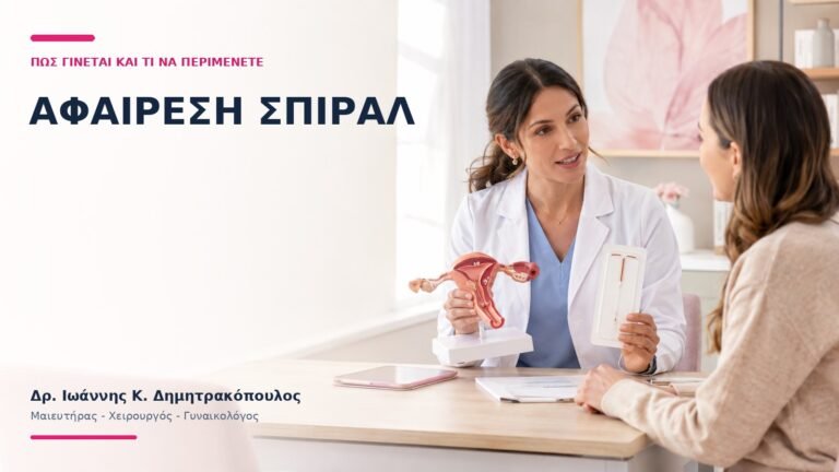 Αφαίρεση Σπιράλ: Πώς Γίνεται και Τι να Περιμένετε; - Δρ. Ιωάννης Κ. Δημητρακόπουλος