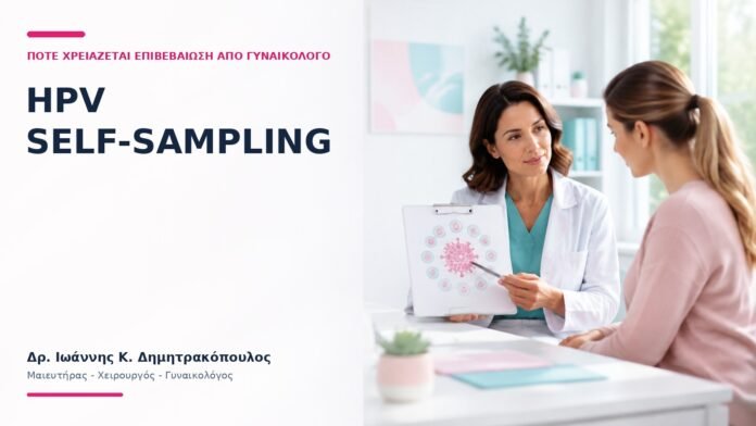 HPV Self-Sampling: Πότε Χρειάζεται Επιβεβαίωση από Γυναικολόγο; - Δρ. Ιωάννης Κ. Δημητρακόπουλος