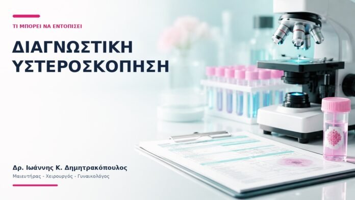Διαγνωστική Υστεροσκόπηση: Τι Μπορεί να Εντοπίσει; Διαγνωστική Υστεροσκόπηση: Τι Μπορεί να Εντοπίσει; - Δρ. Ιωάννης Κ. Δημητρακόπουλος