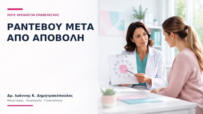 Ραντεβού Μετά από Αποβολή: Πότε Χρειάζεται Επανέλεγχος; Ραντεβού Μετά από Αποβολή: Πότε Χρειάζεται Επανέλεγχος; - Δρ. Ιωάννης Κ. Δημητρακόπουλος