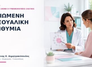 Μειωμένη Σεξουαλική Επιθυμία: Από Πού Ξεκινά ο Γυναικολογικός Έλεγχος; - Δρ. Ιωάννης Κ. Δημητρακόπουλος