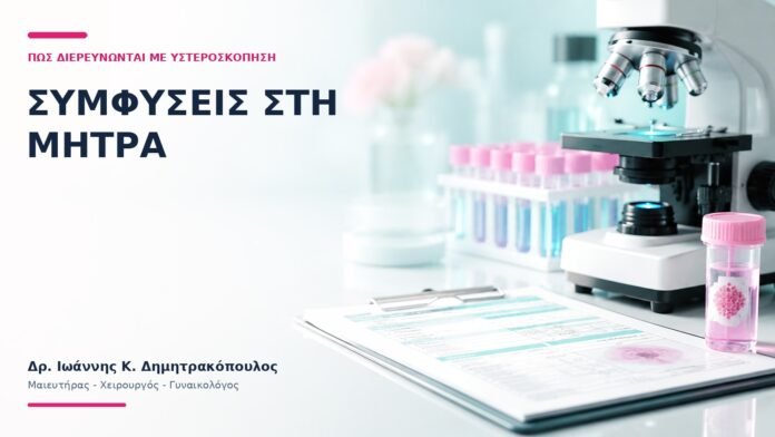Συμφύσεις στη Μήτρα: Πώς Διερευνώνται με Υστεροσκόπηση; - Δρ. Ιωάννης Κ. Δημητρακόπουλος