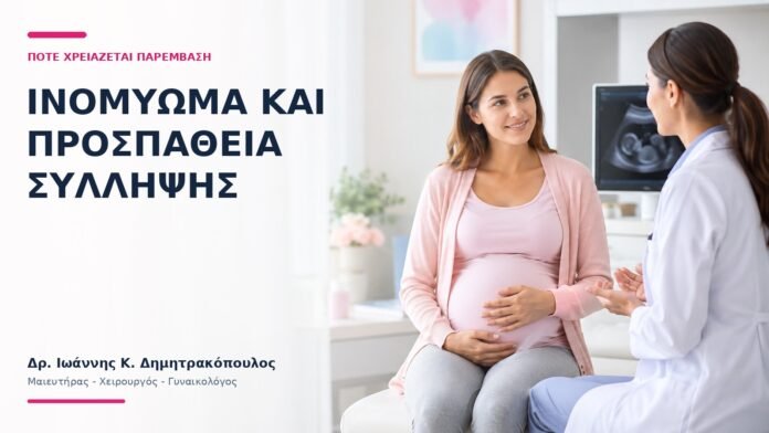 Ινομύωμα και Προσπάθεια Σύλληψης: Πότε Χρειάζεται Παρέμβαση; Ινομύωμα και Προσπάθεια Σύλληψης: Πότε Χρειάζεται Παρέμβαση; - Δρ. Ιωάννης Κ. Δημητρακόπουλος